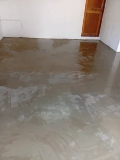 Paving and epoxy floor