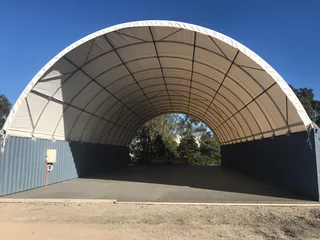 Buy 40ft x 80ft Container Shelter