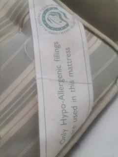 John Cotton Hollow Fibre Ortho-Care Contour Bed