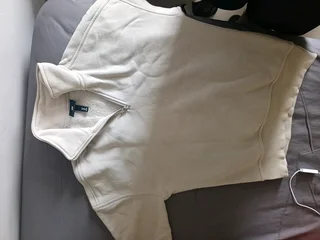 Mens Quater Zip Medium (beige)