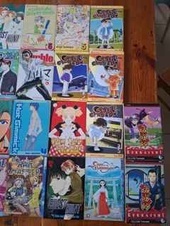 22 manga anime books collection