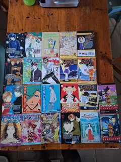 22 manga anime books collection