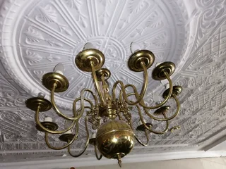 Vintage Brass Chandeliers