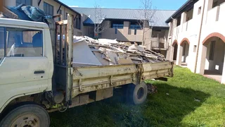 Rubble removal service