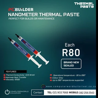 Nanometer Thermal Paste (brand New)