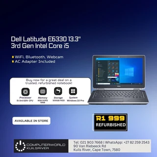 Dell Latitude E6330 13.3inch 3rd Gen Intel i5 (Refurbished)