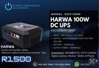 Harwa 100w Dc Ups