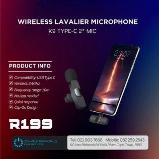 Wireless Lavalier Microphone