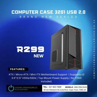 Brand New Computer Cases For R299