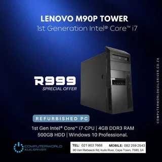 I7 Lenovo M90p Towers For R999