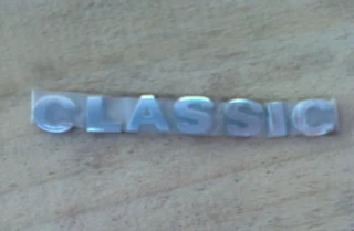 VW Polo Sedan &#34;CLASSIC&#34; lettering