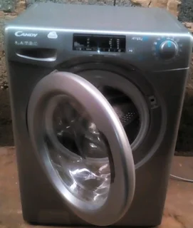 Silver Candy simplyFi washing machine 9kg smart touch with wi-fi connection