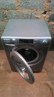 Silver Candy simplyFi washing machine 9kg smart touch with wi-fi connection