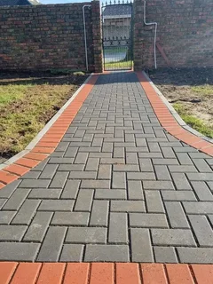 Cement bond paving