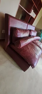 Large genuine leather seats