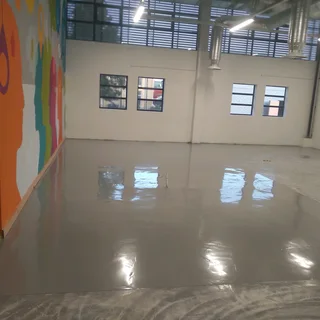 Polyurethane Screed flooring installation in the cape