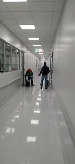 Polyurethane Screed flooring installation in the cape