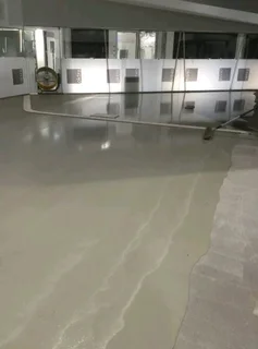 Polyurethane Screed flooring installation in the cape