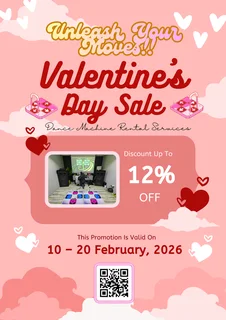 Portable Dance Dance Revolution Machine Rental Service (Valentine's Discount Specials)