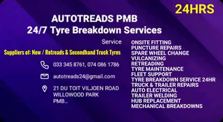 Mobile tyre service
