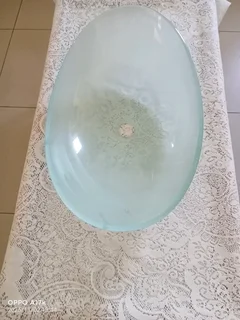 Bathroom basin oval shaped