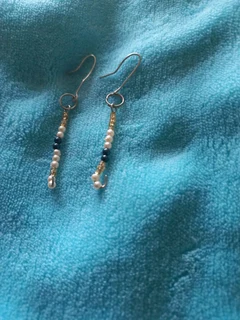Hand made beaded earrings