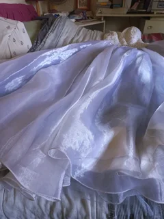 Beautiful plus size wedding dress