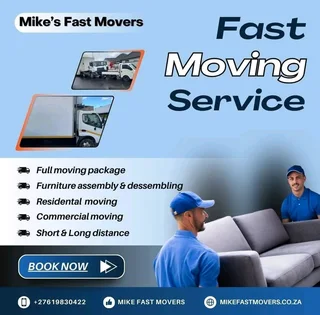 Furniture removals Southern suburbs