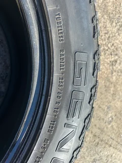 18 and 19 inch tyres