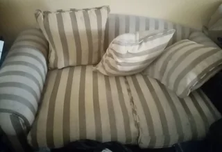Stripped Sofa