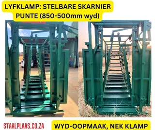 CATTLE SCALE WITH NECK AND BODY CLAMP