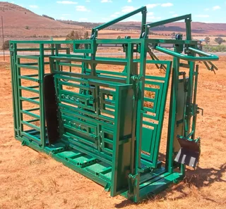 Cattle Scale With Neck And Body Clamp