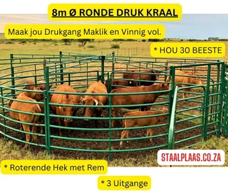 Cattle Force Pen / Bud Box/ Circular Kraal