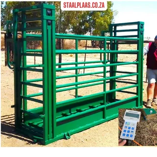 Cattle Scale: Slide Gate Crate