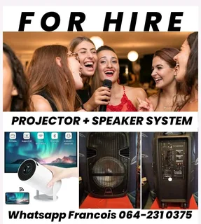 PROJECTOR FOR KARAOKE NIGHT