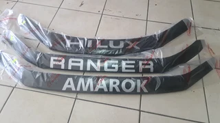 Bonnet cover for Ford Ranger,  Hilux, and Amarok. leave your whatsapp number if interested.