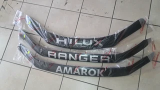 Bonnet cover for Ford Ranger,  Hilux, and Amarok. leave your whatsapp number if interested.