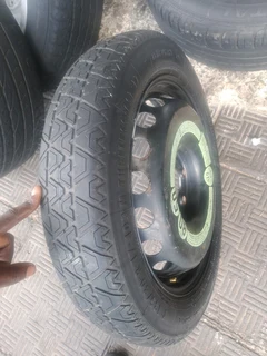 17 Inch Space Saver Spare Wheel, Compatible With Mercedes Benz T135/80D17.