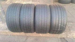 315 35 r21 and 285 40 r21 pirelli tires 4 porsche cayenne , leave your whatsapp number if interested