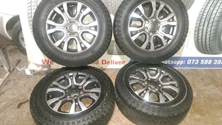 265/60R18 Ford Mags with General Grabber tires, leave your whatsapp number if interested.