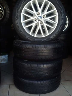 15 inch kia rio mags and tires available leave your whatsapp number if interested.