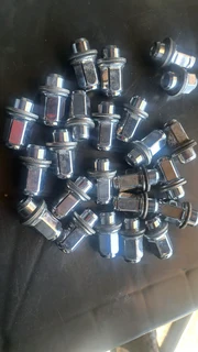 Toyota wheel nuts for available leave your call whats app number if interested.