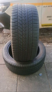 285/40R22 good year tires. leave your whatsapp number if interested.