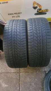 285/40R22 good year tires. leave your whatsapp number if interested.