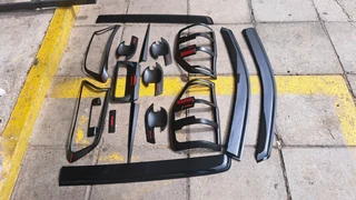 Ford Ranger Windows shield, front and back lighttrim, door handles, etc. leave your whatsapp number