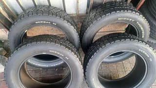 275/55R20 Mickey Thompson all terrain tires. leave your whatsapp number if interested.
