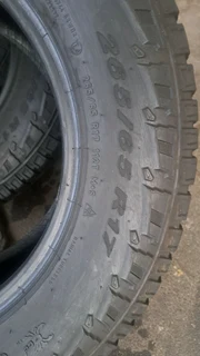 Pirelli scorpion all terrain 265/65R17 tires. leave your whatsapp number if interested.