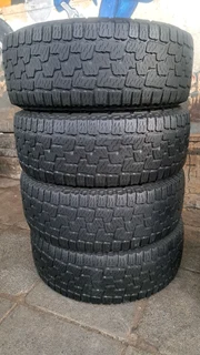 Pirelli scorpion all terrain 265/65R17 tires. leave your whatsapp number if interested.