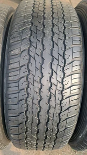 18 inche Toyota lengend 50 mags and 265/60R18 tires. leave your whatsapp number if interested