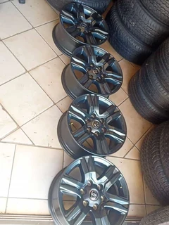Four 17 inche toyota mags rims 4 sale. leave your whatsapp number if interested.